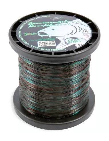 Filo Siliconico Tre Colori Camou Special Carp e Catfish 600 mt Fili da pesca Team Specialist