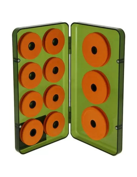 Kolpo Rig Box Con 8+3 Eva Rig Winders Porta Finali Ami da pesca Kolpo