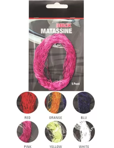 Bulox Matassine per Aguglie Esche Artificiali Bulox