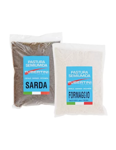 Tubertini Pastura Mare Semi Umida Cefalo Sarago Occhiata Conf. 2 kg Pasture Tubertini