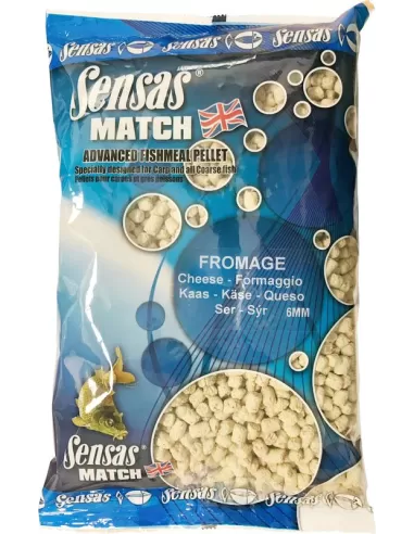 Sensas man Pellet Special cheese Sea and sturgeon