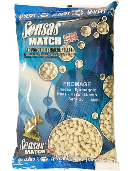 Sensas Pellet Formaggio Speciale Mare e Storioni Pasture Sensas