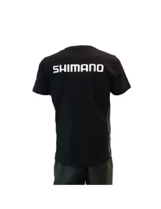 Shimano T Shirt Black Abbigliamento da pesca Shimano