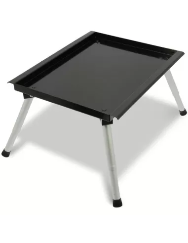 Tavolino per Esca e Minuterie in Alluminio 38 x 32 x H 23,5 Carpfishing Kolpo