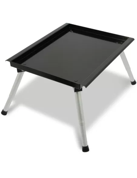 Tavolino per Esca e Minuterie in Alluminio 38 x 32 x H 23,5 Carpfishing Kolpo