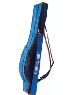Sele Fodero Doppio Scomparto Porta Canne da Pesca 175 cm Foderi porta canne Sele