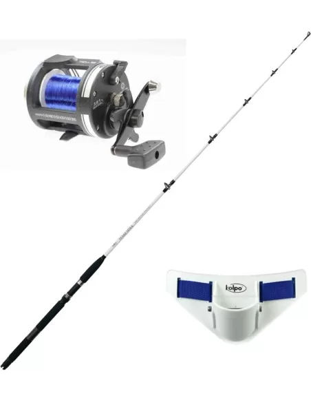 Kolpo Kit Pesca Completo dalla Barca Traina Kit da pesca Kolpo