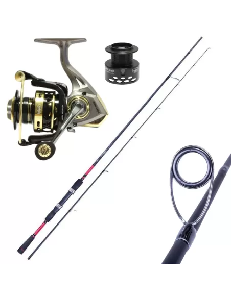 Kit Spinning Canna Legend 2.10 mt 10-30 gr Reel Yory 14 Bearings