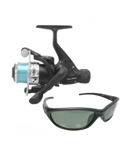 Mulinello da Pesca Yell Rd e Occhiali Polarizzati Kit da pesca Kolpo