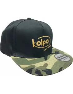 Kolpo Cappello Cap Gold Camo Black Abbigliamento da pesca Kolpo