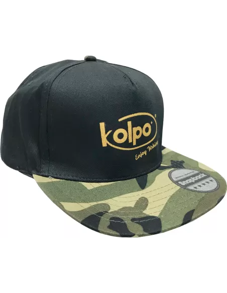 Kolpo Cap Gold Camo hat Black