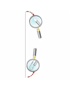 Stonfo Needles White head diameter 0.8 mm 