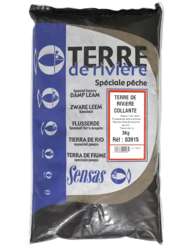 Sensas Terra di Riviere Collante 3 kg Pasture Sensas