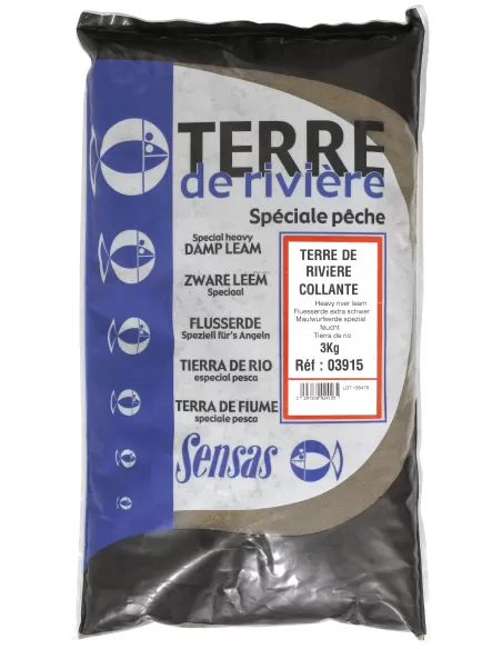 Sensas Terra di Riviere Collante 3 kg Pasture Sensas