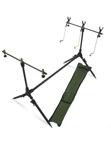 Kolpo Rod Pod Completo Con Custodia Carpfishing Kolpo