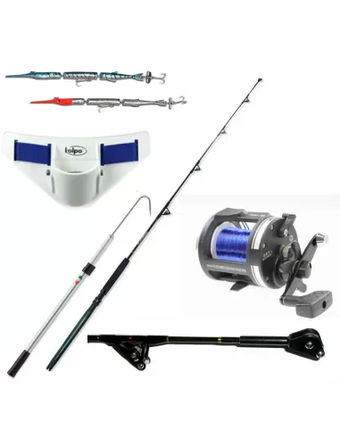 Kit Traina Completo Pronto Uso Kit da pesca Kolpo