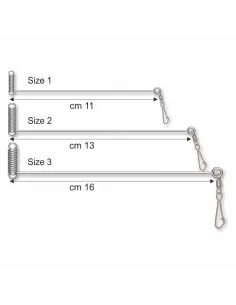 Stonfo Stainless steel armrests