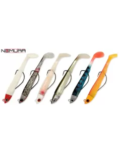 Nomura Super Weedless Minnow 7.6 cm Esche Artificiali Nomura