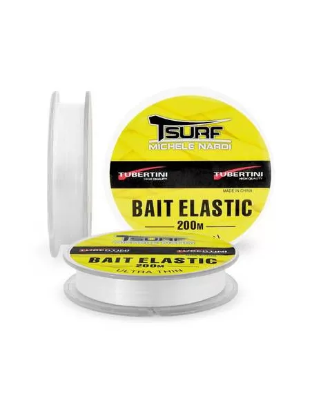 Tubertini Bait Elastic T-surf 200 mt Fili da pesca Tubertini
