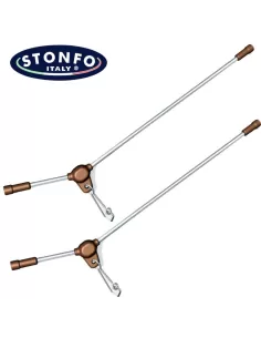 Stonfo Anti Tangle in Acciaio Inox 2pz Minuteria Stonfo