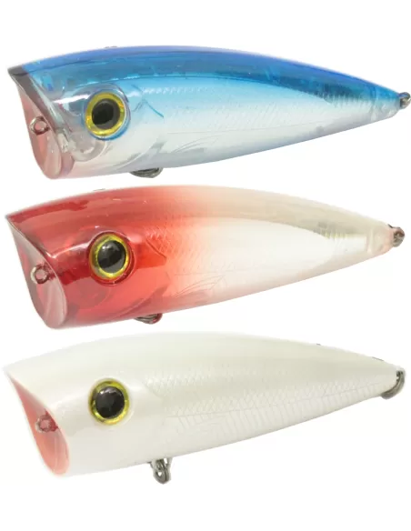 Kit 3 Popper Kolpo da Pesca Pop Break mm 90 Grammi 22 Esche Artificiali Kolpo