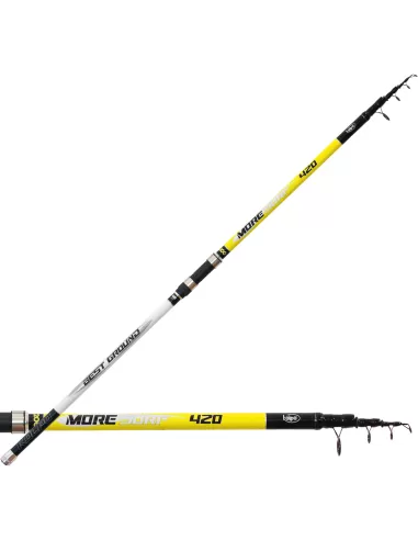 Kolpo More Surf Canna da Pesca Surfcasting 420 mt 200 gr Canne da pesca per professionisti e principianti Kolpo