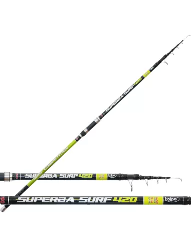 Kolpo Superba Surf Canna Da Pesca Surf Carbonio 190 gr 420 mt Canne da pesca Kolpo