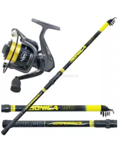 Combo Pesca a Fondo Lago Mare Scogli Molo 150 gr Kit da pesca Kolpo