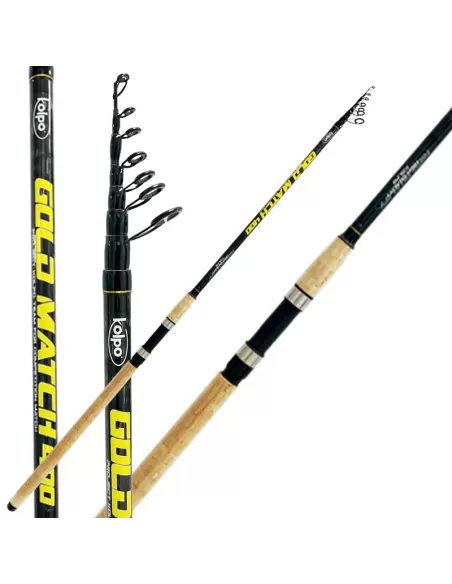Kolpo Gold Match Canna da Pesca Telematch 70 gr Canne da pesca per professionisti e principianti Kolpo