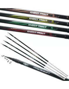 Kolpo Ghost Trout Canna da Pesca Trota Lago Pesca alla Trota Canne da pesca Kolpo