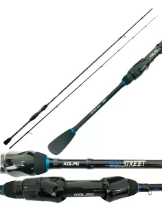 Kolpo Goo Street Canna da Pesca Spinning Special Area Canne da pesca per professionisti e principianti Kolpo