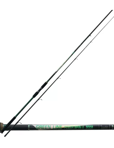 Alcedo Green Line Power Spin II Azione 20 70 gr Canne da pesca Alcedo