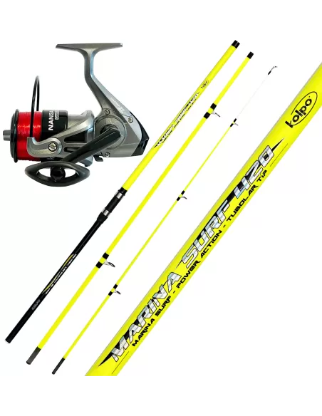Kolpo Combo Fishing SurfCasting Reed Three Sections 200 grams