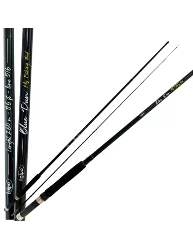 Kolpo Blue Dun Canna da Pesca Mosca  Pesca a mosca Kolpo