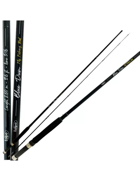Kolpo Blue Dun Canna da Pesca Mosca  Pesca a mosca Kolpo