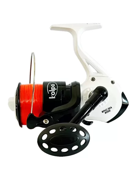 Mulinello Surfcasting King Sea Orange 8000 Kolpo Mulinelli da Pesca Kolpo