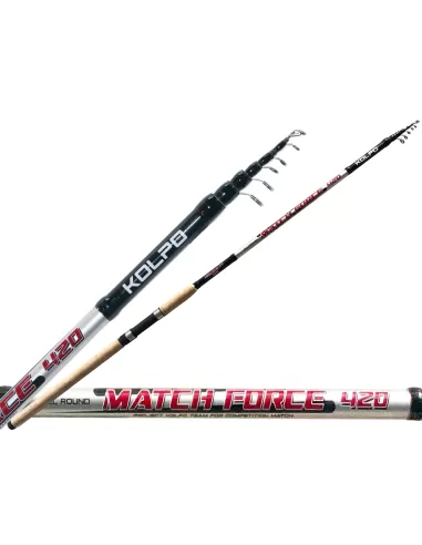 Kolpo Match Force Canna da Pesca All Roud 20-80 gr Canne da pesca Kolpo