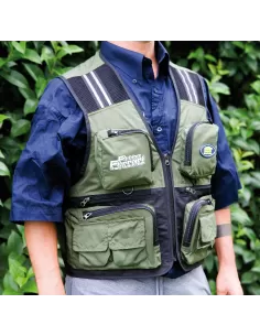 Lineaeffe Gilet da Pesca Multi Tasche Abbigliamento da pesca Lineaeffe