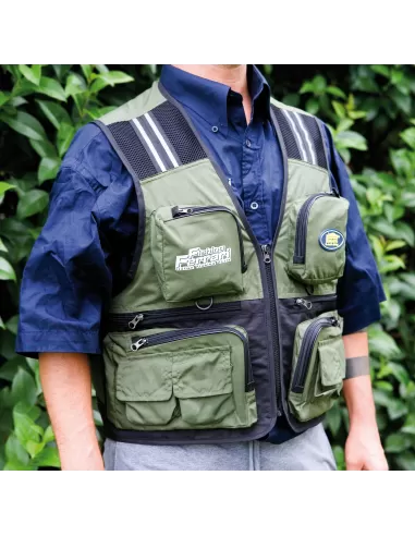 Lineaeffe Gilet da Pesca Multi Tasche Abbigliamento da pesca Lineaeffe