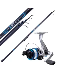 Kolpo Combo Pesca Bolognese Canna Mulinello e Filo Kit da pesca Kolpo