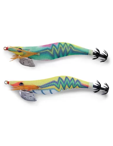 Lineaeffe Thunder Squid Jig Totanare da Pesca in Seta Esche Artificiali Lineaeffe