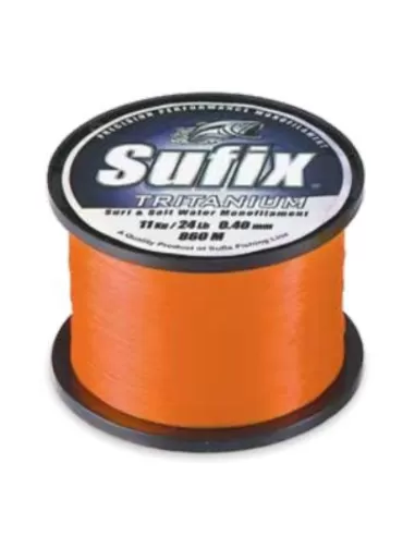 Sufix Tritanium Neon Orange Fili da pesca Sufix