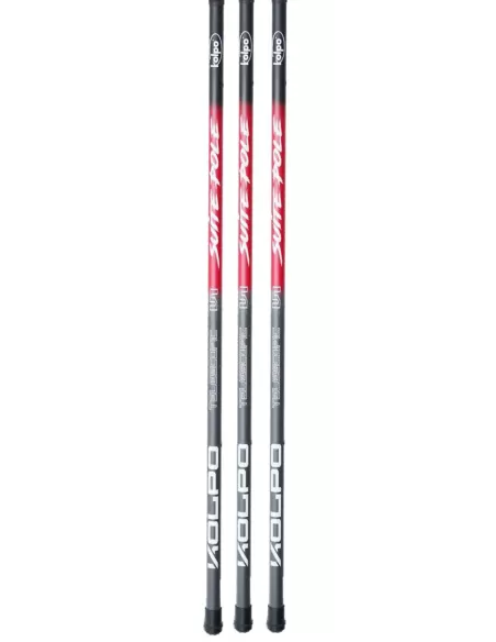 Kolpo Combo Canne da Pesca Kit Tre Canne 3 4 5 mt Canne da pesca Kolpo