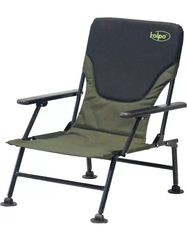 Kolpo Sedia da Pesca con Braccioli Super Confort Carpfishing Kolpo