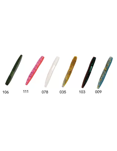 Nomura Trout Worm 5 cm Speciale Trota Esche Artificiali Nomura
