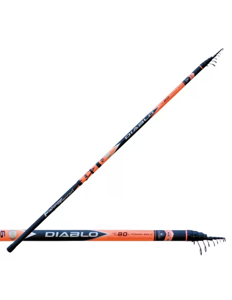 Fishing Ferrari Diablo Canna da Pesca Bolognese Super Strong 80 gr Canne da pesca Fishing Ferrari