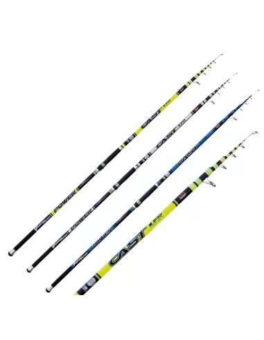 Fishing Ferrari Power Cast Canna Surfcasting 6 Sezioni Carbonio Canne da pesca Fishing Ferrari