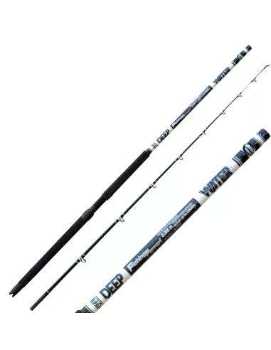 Fishing Ferrari Deep Water Canna in Carbonio per Mulinello Elettrico 2 kg Canne da pesca Fishing Ferrari