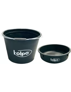 Kolpo Secchio 25 lt con bacinella Pasture Kolpo