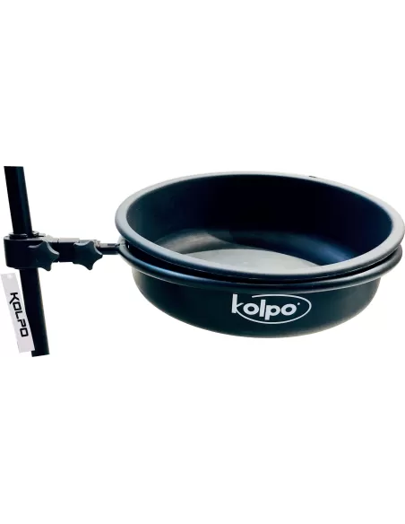 Kolpo Bacinella con Supporto Universale Connector 38 cm Panchetti Sedie e Accessori Kolpo